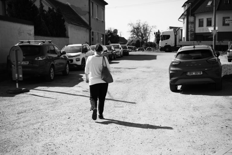 Street photo in Veselí nad Moravou, Czechia by Andrea Vyorálková