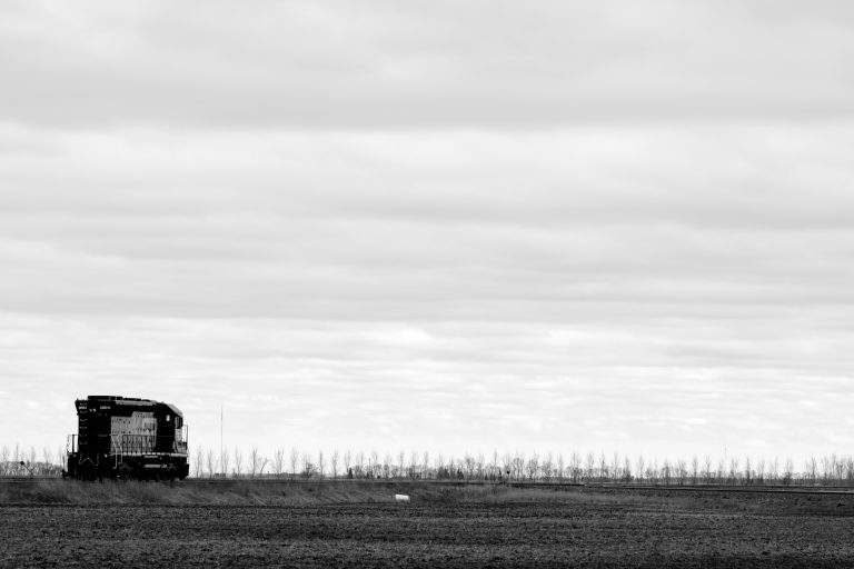 Street photo in Ste. Agathe, Canada by Mike Carter