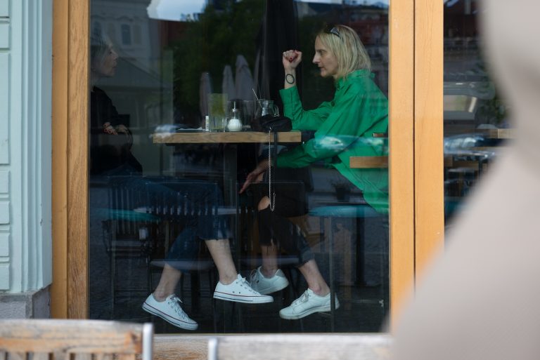 Street photo in Uherské Hradiště, Czechia by Andrea Vyorálková