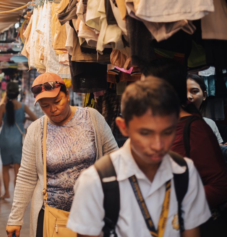 Street photo in Bantayan Island, Philippines by Svend AM