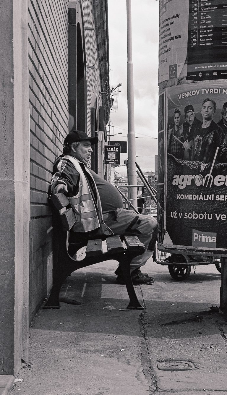 Street photo in Brno, Czechia by Kaz Tul