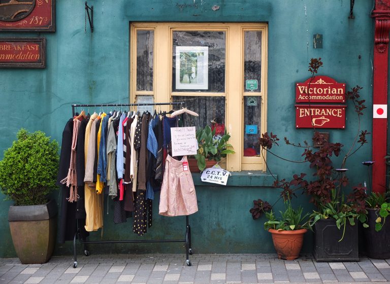 Street photo in Lurriga, Ireland by John Hall