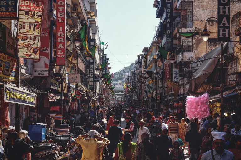 Street photo in Ajmer, India by Ilya Yakubovich