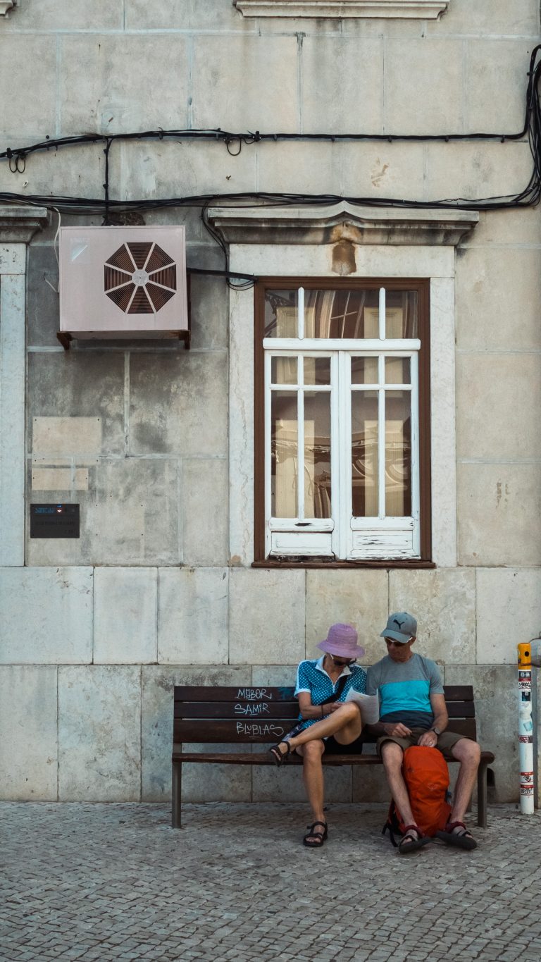 Street photo in Faro, Portugal by Amro Shaaeldin
