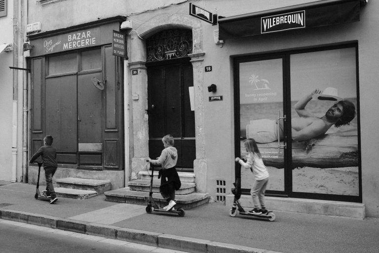 Street photo in Saint-Tropez, France by Jens Krueger