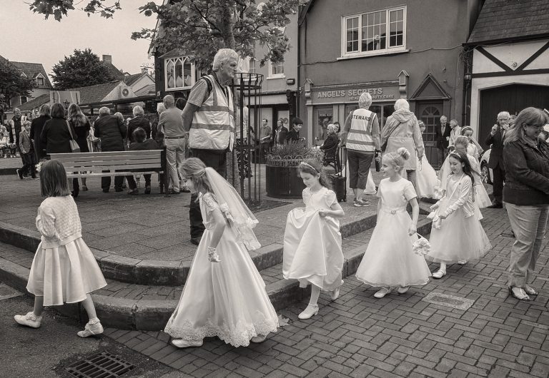 Street photo in Kinsale, Ireland by John Hall
