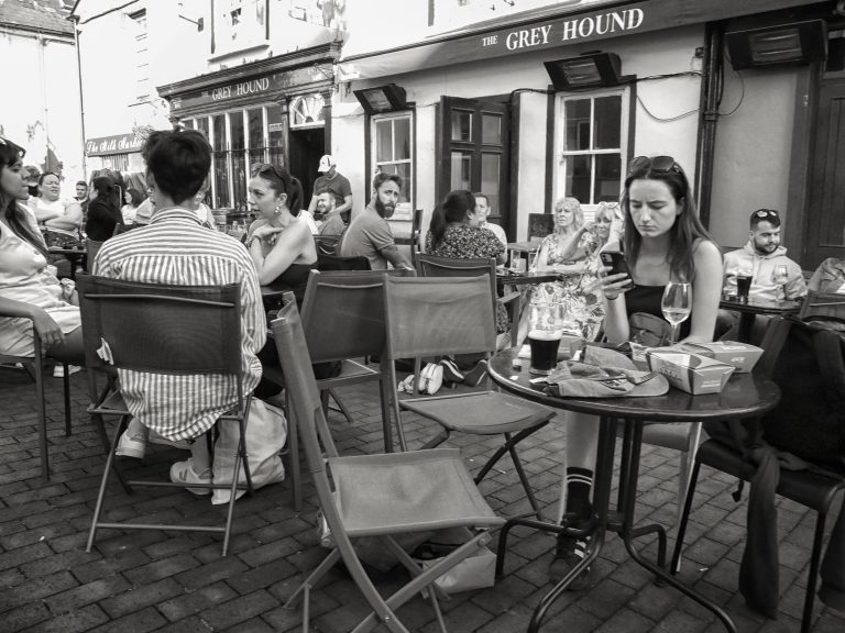Street photo in Kinsale, Ireland by John Hall