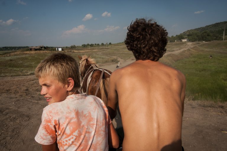 Street photo in Pruteni, Moldova by Andrei Moraru