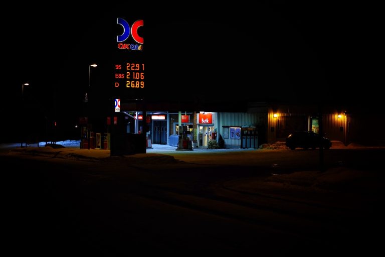 Street photo in Överkalix, Sweden by Andy Dorsett