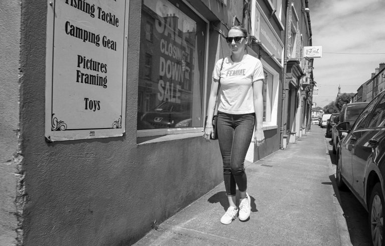 Street photo in Lurriga, Ireland by John Hall