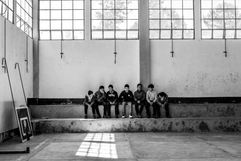 Street photo in Caserío Chutinamit, Guatemala by Duncan Aitken