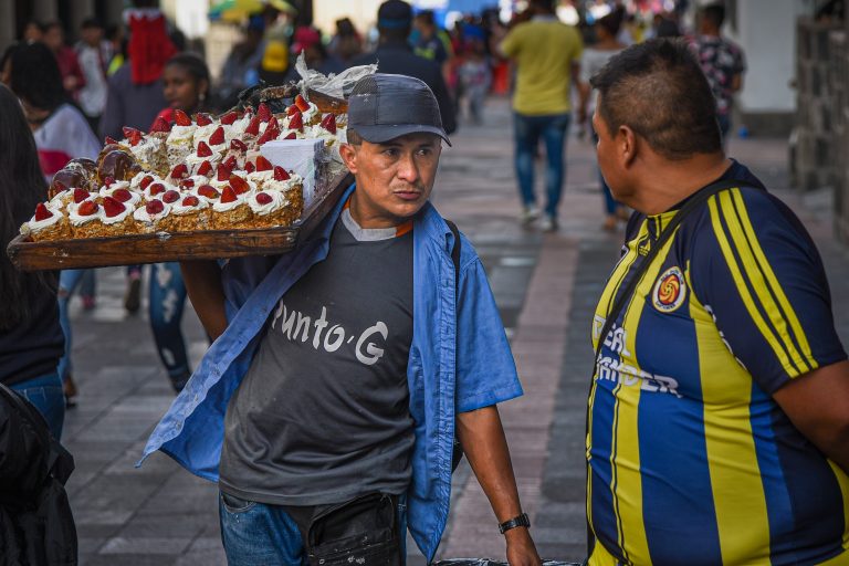 Street photo in Quito, Ecuador by Anthony Fines