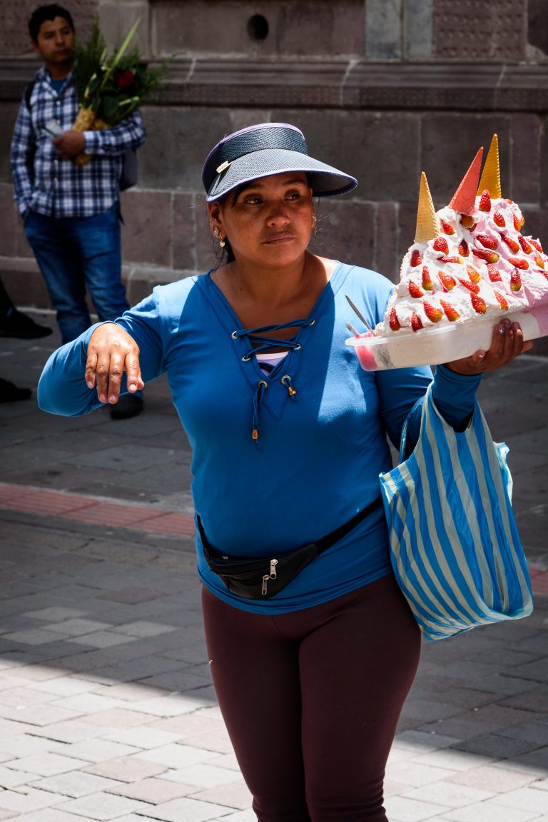 Street photo in Quito, Ecuador by Anthony Fines