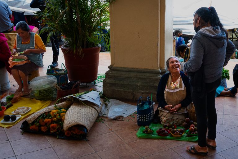 Street photo in Ocotlán de Morelos, Mexico by Anthony Fines