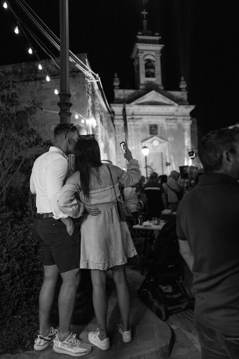 Street photo in Gozo Ferry Terminal, Malta by Krzysztof Hoffman