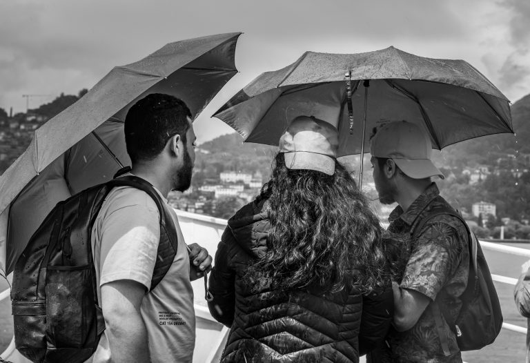 Street photo in Lake Como, Italy by Mike Matthews