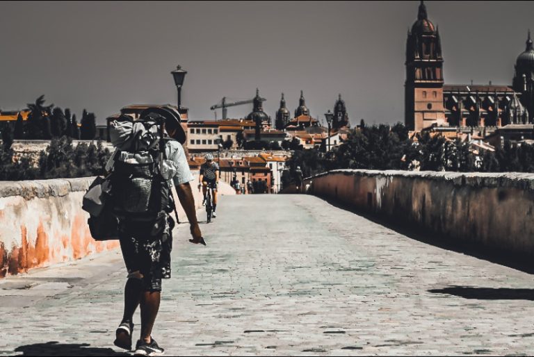 Street photo in Salamanca, Spain by Jota Two