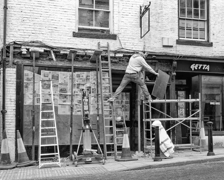 Street photo in Hexham, United Kingdom by Robert Gates