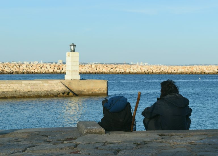 Street photo in Faro, Portugal by Rodrigo Marcotich