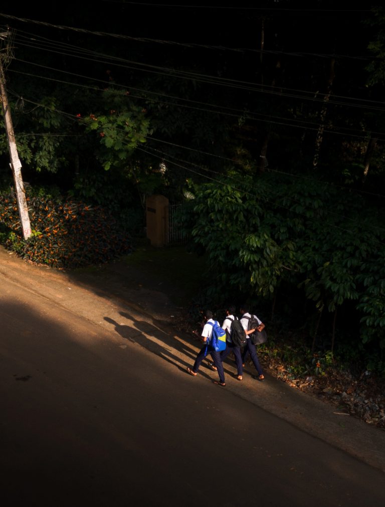 Street photo in Muttom, India by Vaishnav P.r