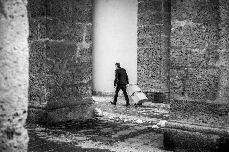 Street photo in Salzburg, Austria by Stefan Gawlick