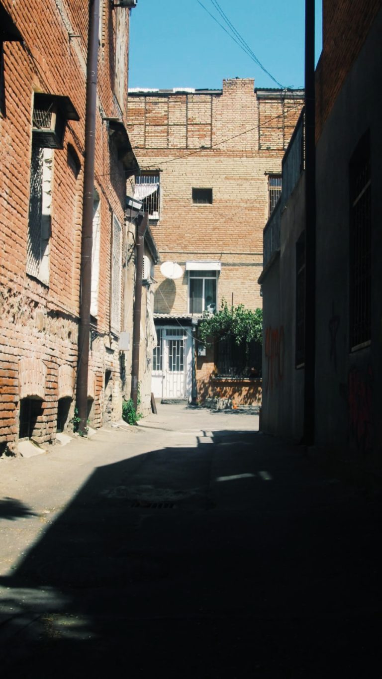 Street photo in Tbilisi City, Georgia by Nikhat Mamedov