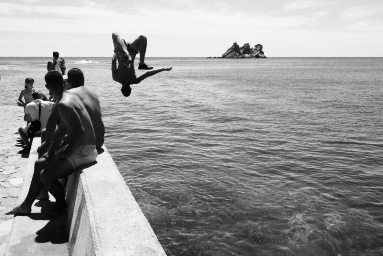 Street photo in Petrovac, Montenegro by Vedran Peruničić