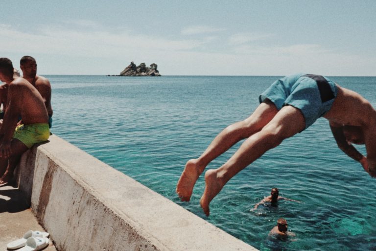 Street photo in Petrovac, Montenegro by Vedran Peruničić