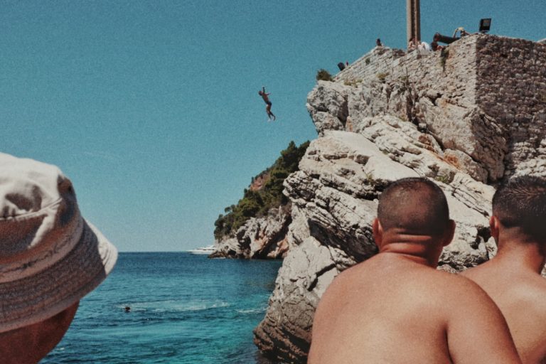Street photo in Petrovac, Montenegro by Vedran Peruničić