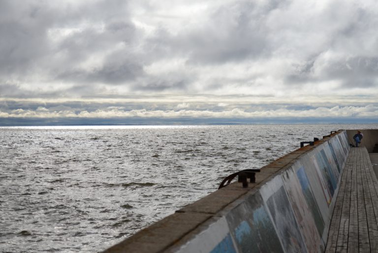 Street photo in Gimli, Canada by Mike Carter