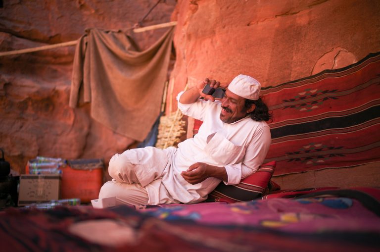 Street photo in Wadi Musa, Jordan by Agustin Munoz