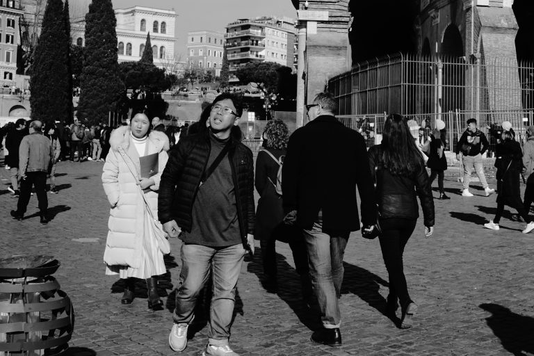 Street photo in Rome, Italy by Pier Fois