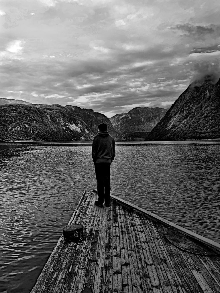 Street photo in Norway by Michael Clayton