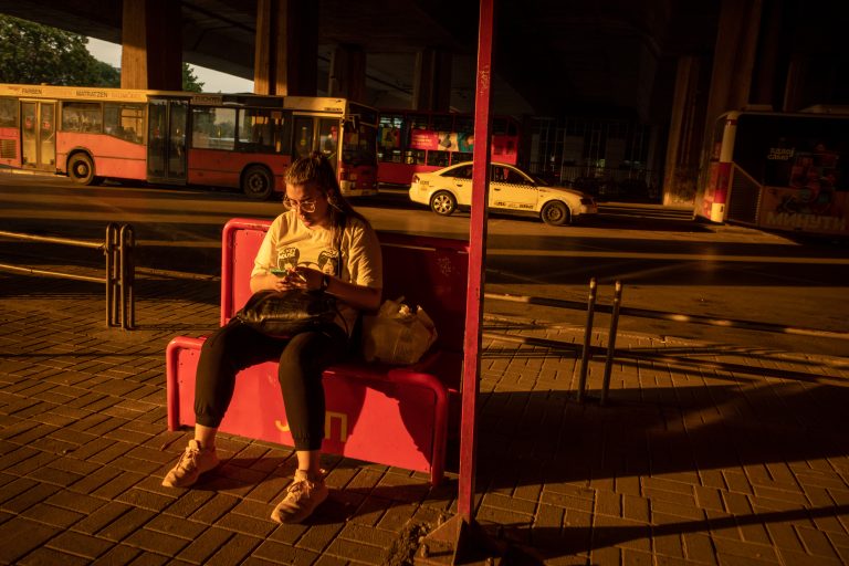 Street photo in Skopje, North Macedonia by Kristian Panov