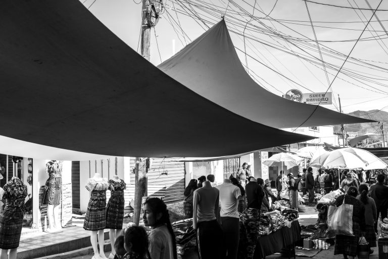 Street photo in Santa Lucía Utatlán, Guatemala by Duncan Aitken