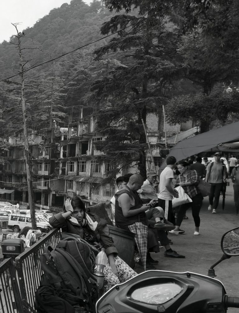 Street photo in Dharamshala, India by Nik TAN