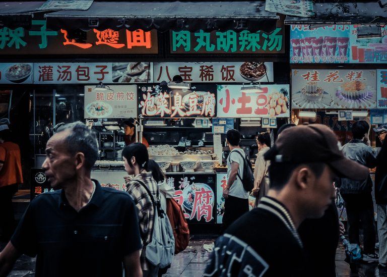Street photo in Xi'An, China by Veit Kwok