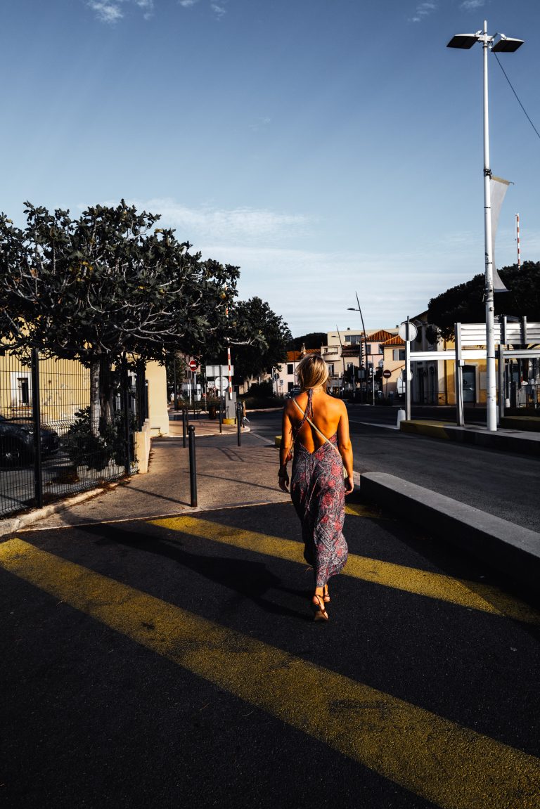 Street photo in Saint-Tropez, France by Krzysztof Hoffman