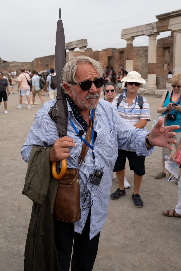 Street photo in Pompei, Italy by Garry Bromley