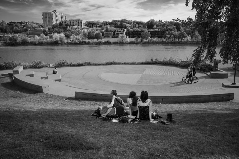 Street photo in Saskatoon, Canada by Deke Daigle