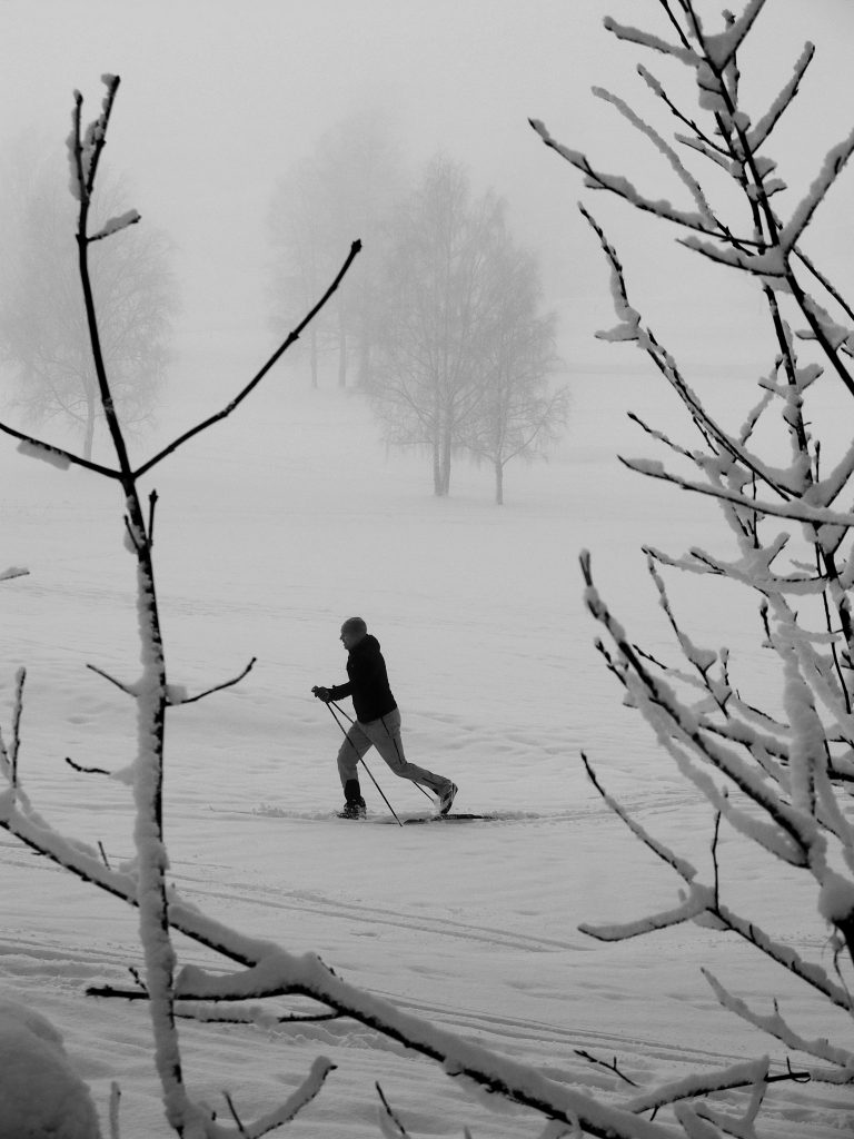 Street photo in Bogstad lake, Norway by Roham Rasai