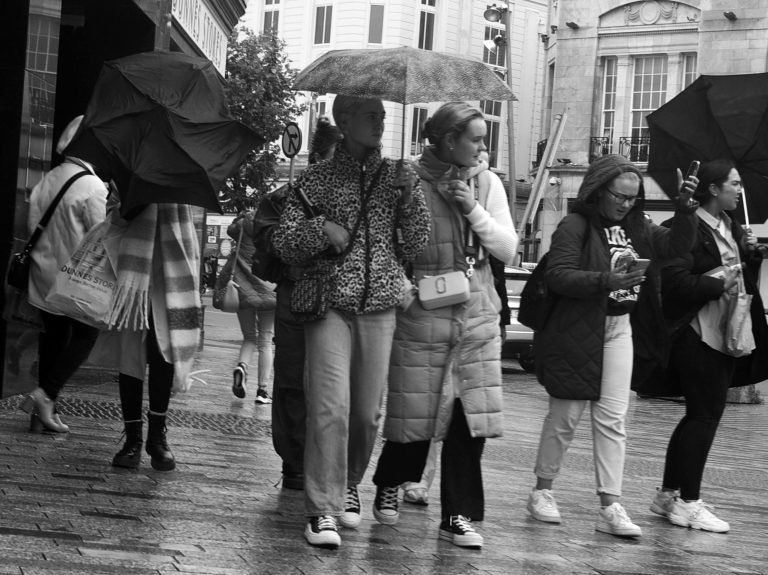 Street photo in Cork, Ireland by Sean Laffey