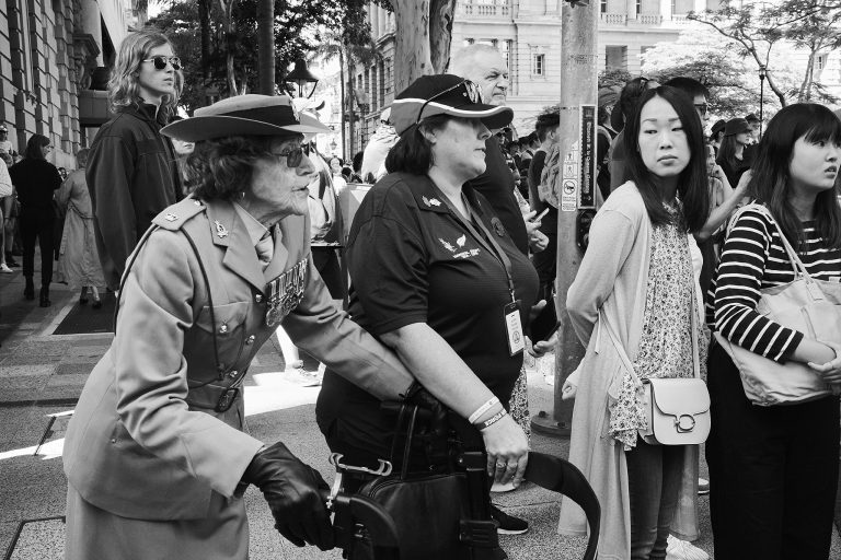 Street photo in Brisbane, Australia by Margaret Hamwood