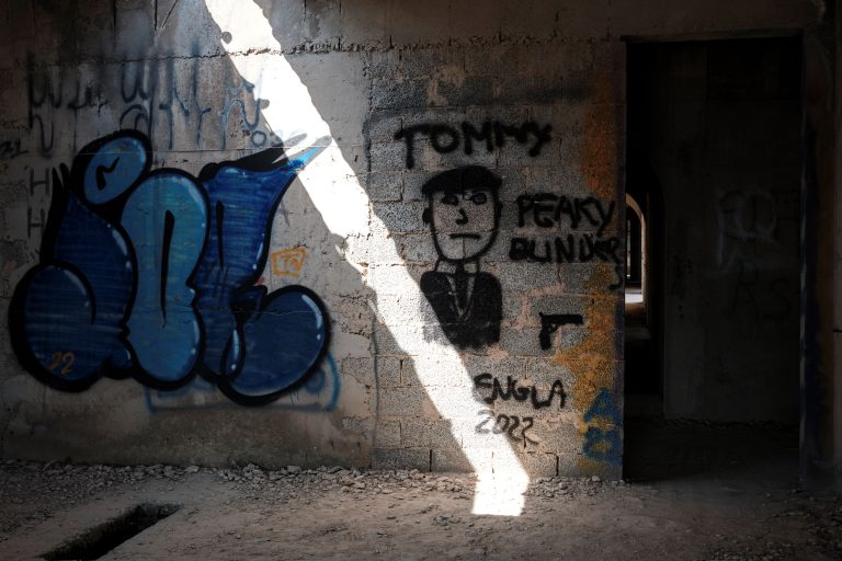 Street photo in Naxos, Greece by John Lanagan
