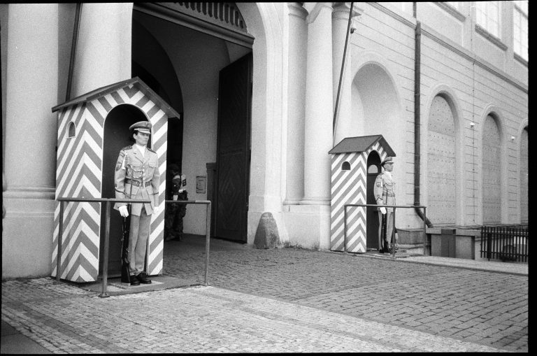 Street photo in Prague, Czechia by David Svensson