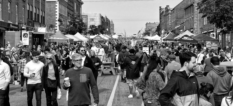 Street photo in Charlottetown, Canada by Ira Crummey