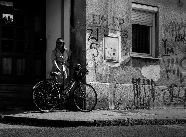 Street photo in Ljubljana, Slovenia by Gregor Jeric