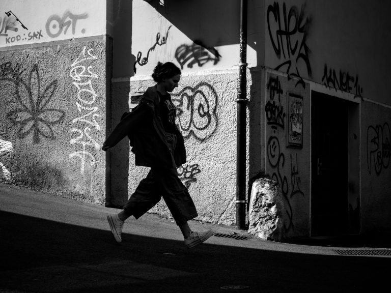 Street photo in Ljubljana, Slovenia by Gregor Jeric