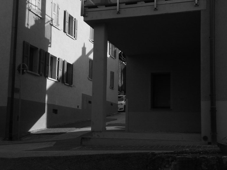 Street photo in Chalais, Switzerland by Will Klein