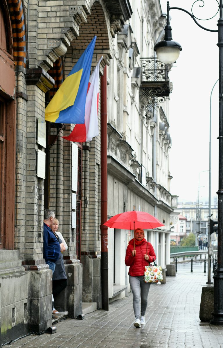 Street photo in Przemyśl, Poland by Rodrigo Marcotich